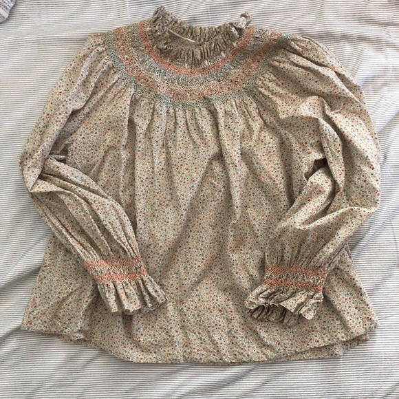 SOLD Doen Amoret blouse California wildflower - M - Picture 6 of 6